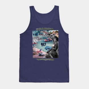 Sentimental Journey - Vintage American Dream Collage Tank Top